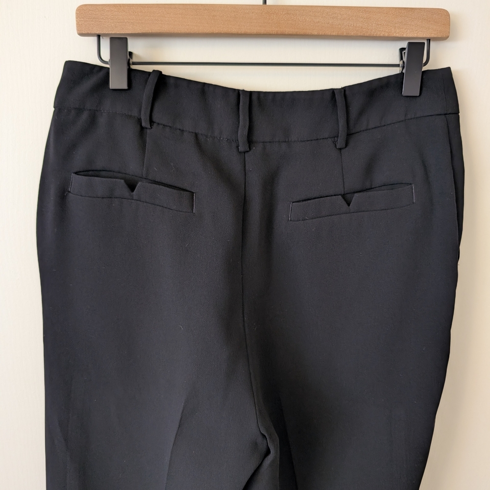 Anthropologie Womens 4 Black Dress Pants Classic Preppy Contemporary Academia - Picture 6 of 8